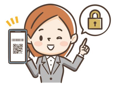 genç kadın ödemek qr kod ile akıllı telefon