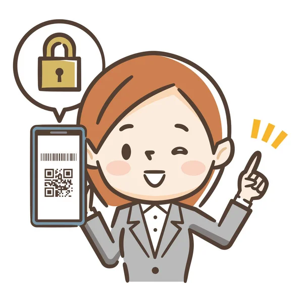 genç kadın ödemek qr kod ile akıllı telefon