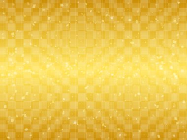 Altın Japon desenli arkaplan resmi