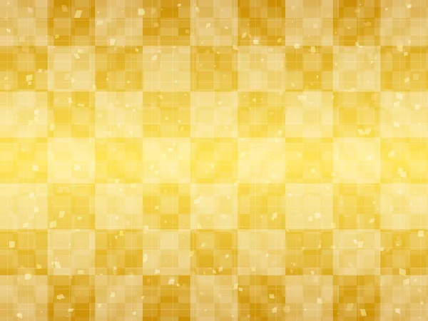 Padrão japonês dourado imagem de fundo — Vetor de Stock