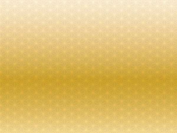 Golden Japanese pattern background image — Stockový vektor