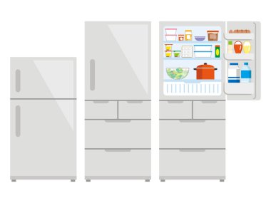 Buzdolabını aç ve kapat ya da buzdolabını aç ve kapat..