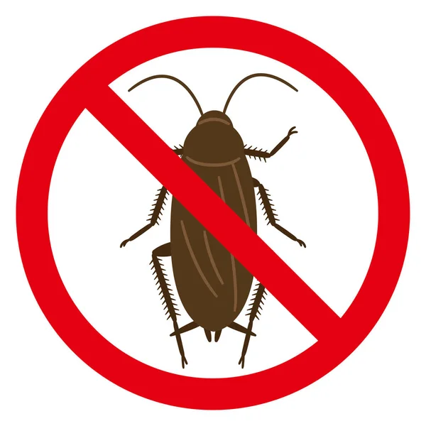 Ilustración Ninguna Marca Cucaracha — Archivo Imágenes Vectoriales