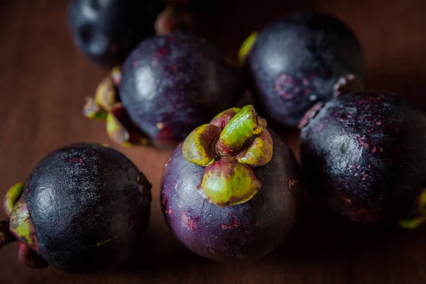 Витаминно Богатые Плоды Мангостина — стоковое фото