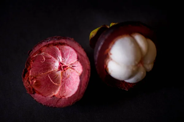 ビタミン豊富なマンゴスチン果物 — ストック写真