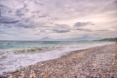 Çakıllı plaj Punta Malabrigo, Lobo, Batangas.