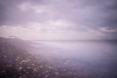 Çakıllı plaj Punta Malabrigo, Lobo, Batangas.