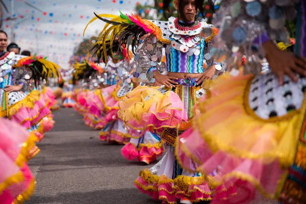 Parade Masques Souriants Colorés Masskara Festival 2018 Bacolod City Philippines — Photo