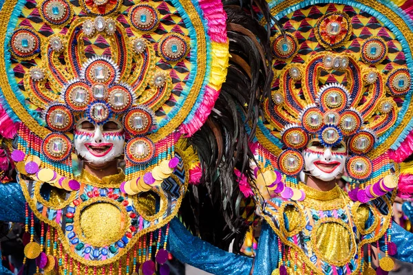 Parade Masques Souriants Colorés Masskara Festival 2018 Bacolod City Philippines — Photo