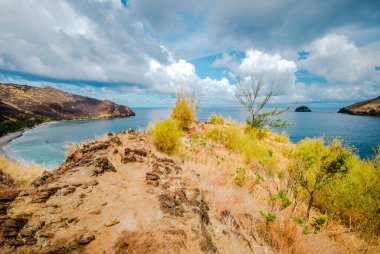 Anawangin Koyu, Zambales, Filipinler Manzarası.