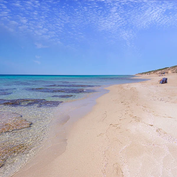 Najpiękniejsze Plaże Włoch Campomarino Dune Park Relaks Między Morzem Wydmami — Zdjęcie stockowe