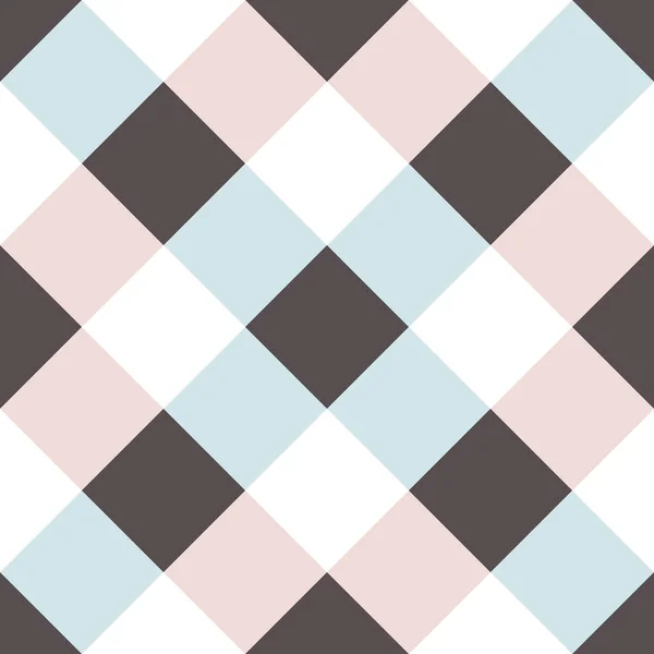 Бесшовный Узор Цветовой Плиткой Формы Изолированы Белом Фоне Геометрическая Текстура — стоковый вектор