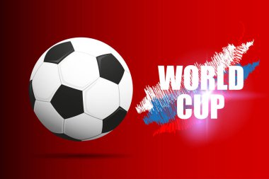 Futbol 2018 Dünya Şampiyonası arka plan futbol Rusya
