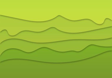 Arka plan, yeşil, vektör çizim tonları