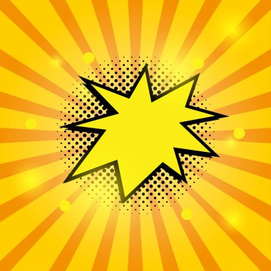 Işınları ve doku Retro arka plan