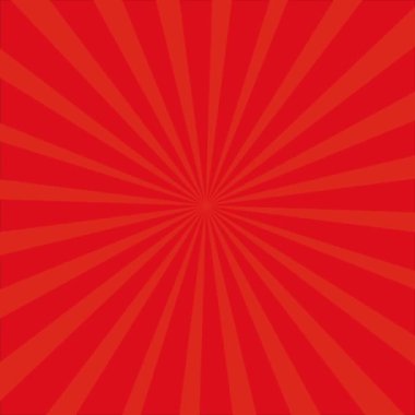 Pop-art tarzı video içerisindeki Retro vintage ışınları arka planı