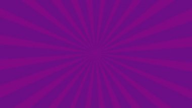 Pop-art tarzı video içerisindeki Retro vintage ışınları arka planı