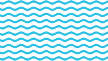 Mavi dalga deseni hareketi 4k video