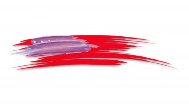 Kusursuz Amerikan Bayrağı Birleşik Devletler bayrağına yakın. 4k animasyon videosu