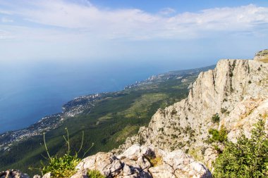 View series: Dağlı deniz manzarası, Kırım, Yalta
