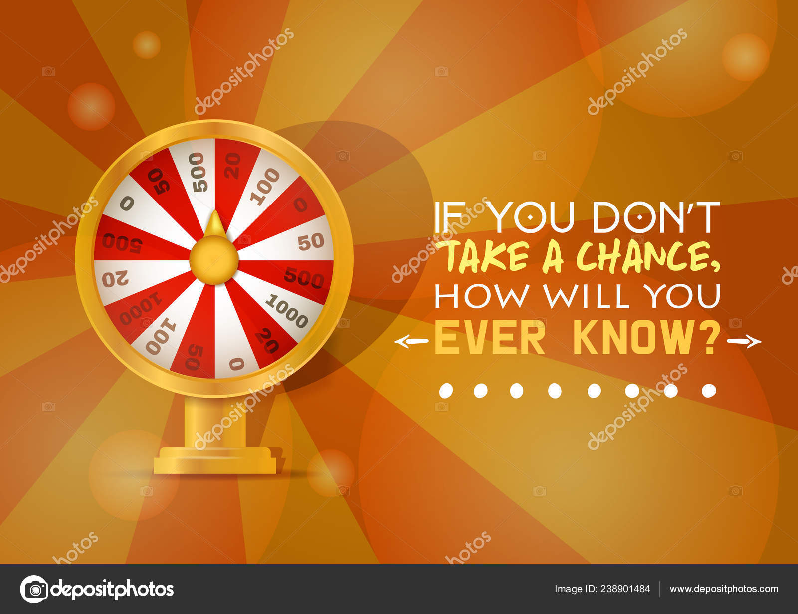 Roda de sorte ou fortuna colorida roda de jogo online casino banner para  internet casino grande vitória conceito vetor ilustração