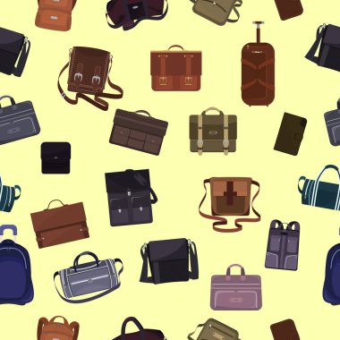 Adam çanta vektör n moda çanta veya iş evrak çantası ve deri notecase veya cüzdan işadamı şekil erkek bol aksesuar moduna arka plan üzerinde izole kümesi Torbalı