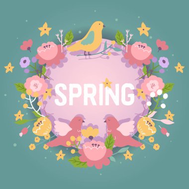 Buket çiçeği bahar çiçekleri illüstrasyon çiçekli duvar kağıdı çiçekli bahar alışveriş satış geçmişi olan güzel çiçek zemin vektör