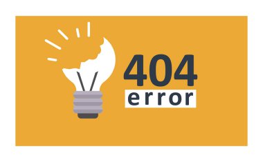 Hata 404 sayfa vektör İnternet sorunu veya Web uyarı mesajı Web sayfası hatalı yanlış web sitesi hatası veya uyarı sitesi bozuk hizmet bilgileri arka plan kırık set bulunamadı