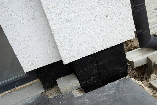 Membrane d'étanchéité en béton pour murs souterrains — Photo