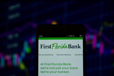 Akıllı telefonda görülen ilk Florida Bankası logosu
