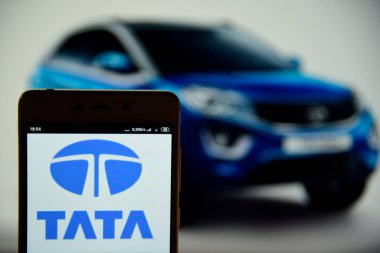 Tata logosu akıllı telefon ekranında görüldü