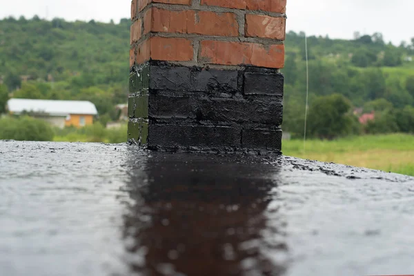 テラスには防水構造が施されています — ストック写真