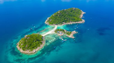 Koh Nang Yuan Adası, Koh Nangyuan, Surat Thani, Tayland.