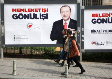 İstanbul'da seçim kampanyası