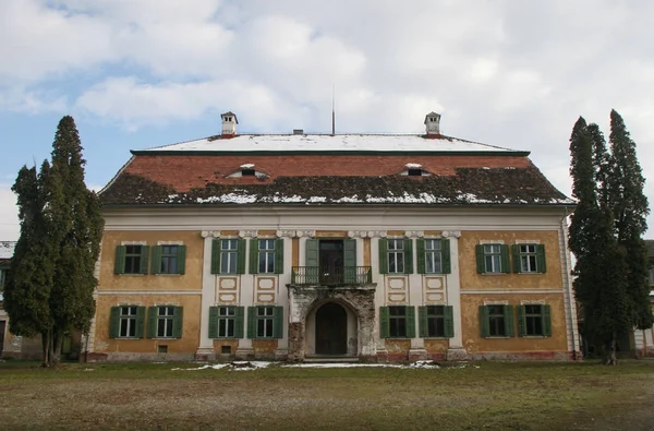 Romanya'da Eski Saray Brukenthal Avrig. — Stok fotoğraf