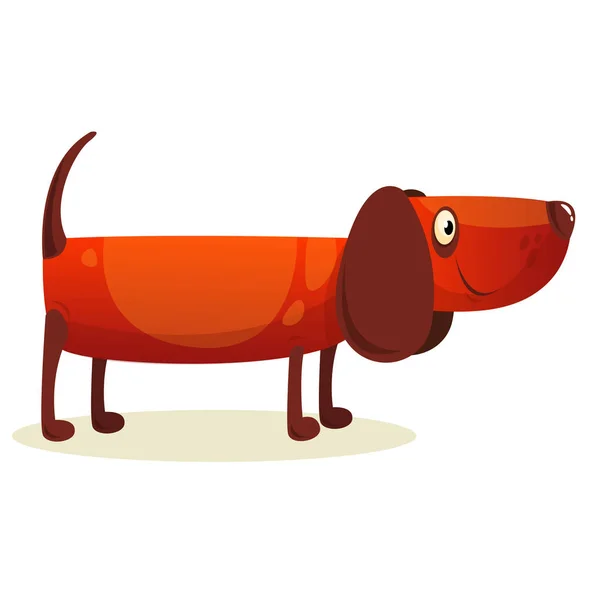 Caricature cocker épagneul chien illustration — Image vectorielle
