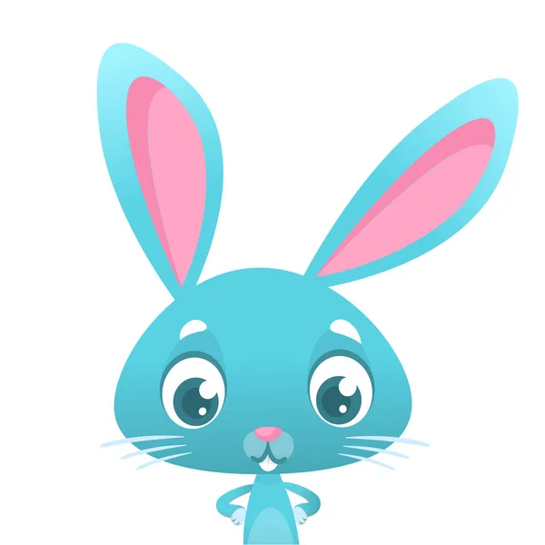 Rolig tecknad Bunny kanin illustration — Stock vektor