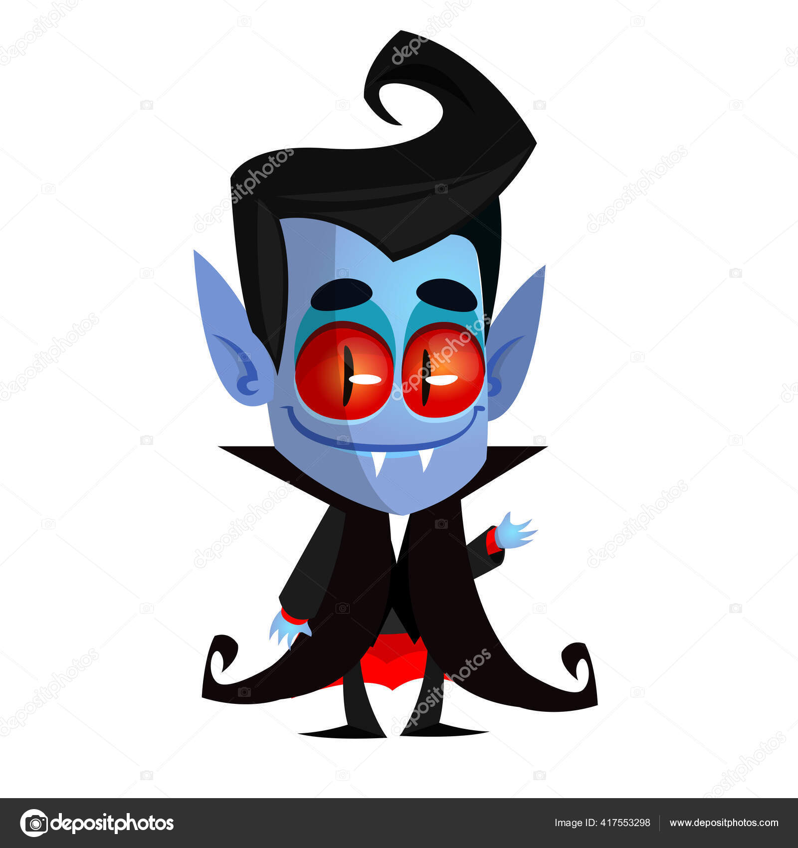 Cartoon happy vampire Royalty Free Vector Image  Desenho animado de vampiro,  Desenhos animados do dia das bruxas, Vampiro desenho