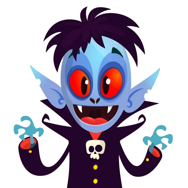 colorful cute vampire cartoon vector for halloween. 3484050 Vector Art at  Vecteezy