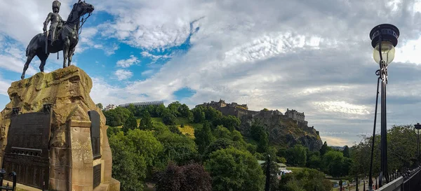 Edimburgo Reino Unido Julio 2018 Royal Scots Greys Memorial Edimburgo — Foto de Stock