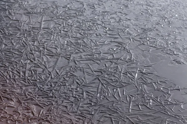 Buz kristal oluşumu arka plan dokusu — Stok fotoğraf