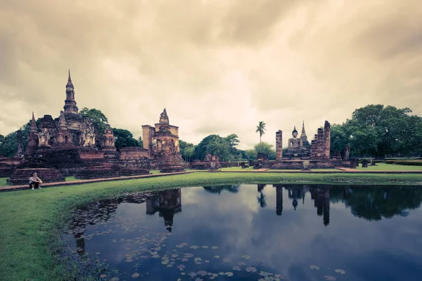 Parc Historique Sukhothai Patrimoine Mondial Unesco Thaïlande — Photo