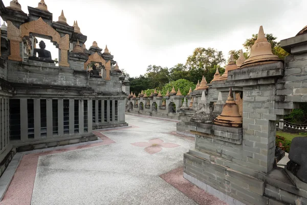 Buddhist Temple : Sandstone Pagoda in Pa Kung Temple at Roi Et of Thailand