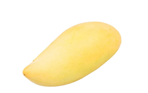 Délicieux fruits de mangue mûrs, mangue sur fond blanc . — Photo