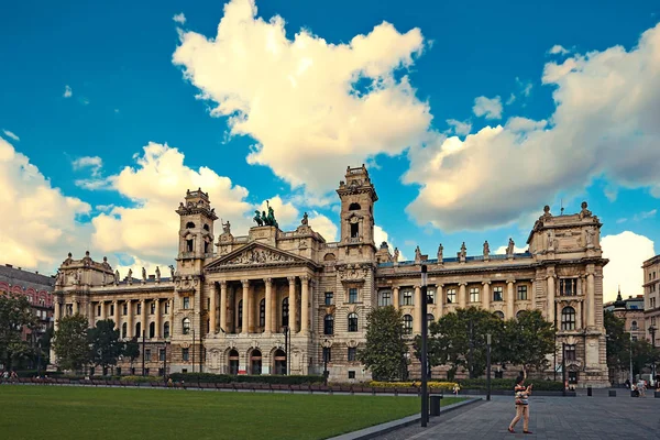 Будапешт Угорщина Липень 2018 Угорський Національний Музей Етнографії Aka Neprajzi — стокове фото