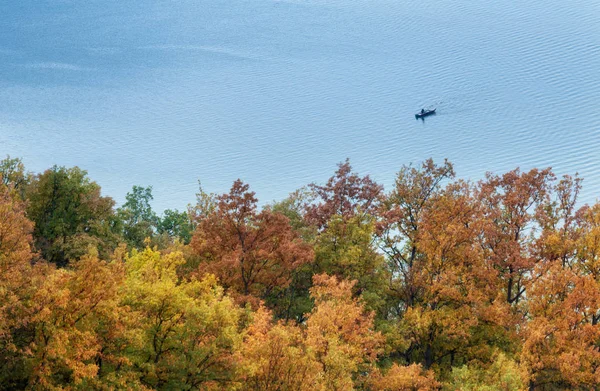 Autumn landscape of Danube Gorge, Romania