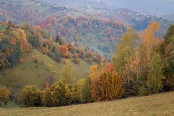 Szép Őszi Táj Erdélyi — Stock Fotó