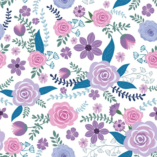 Çiçek deseni, tomurcuklar ve yapraklar. Kumaş, ambalaj kağıdı, kağıt bardak baskısı için. Kartlar için şablon, davetler