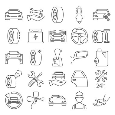 Araç Servis Satırı Simgeleri Ayarlandı