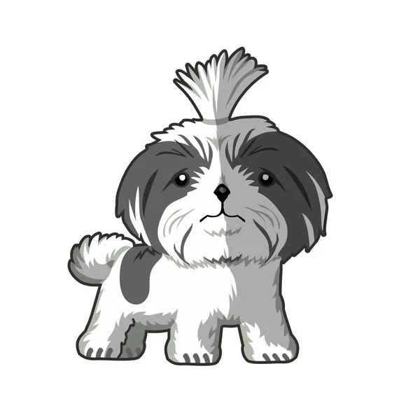 Perro faldero conjunto — Vector de stock